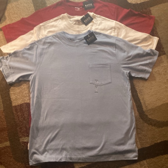 Brand New 3 pack Men’s Basic Edition Short Sleeve T-Shirts with Pockets - Picture 8 of 9